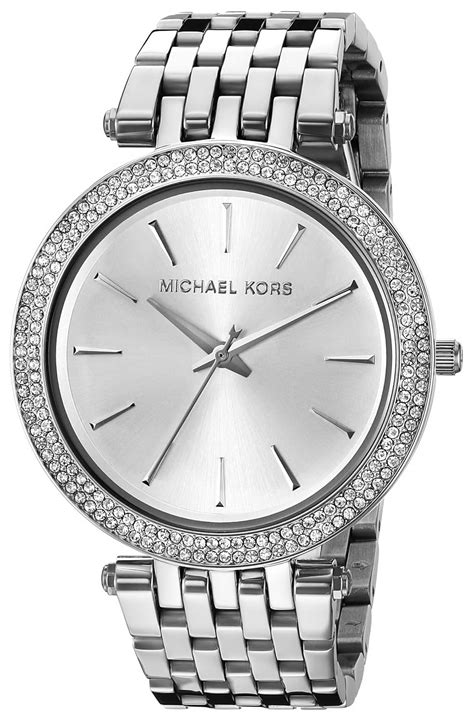 michael kors women's mk3190 darci silver-tone watch|Michael Kors silver tone watch.